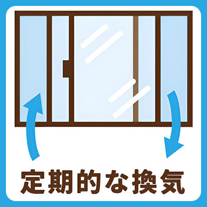 定期的な換気